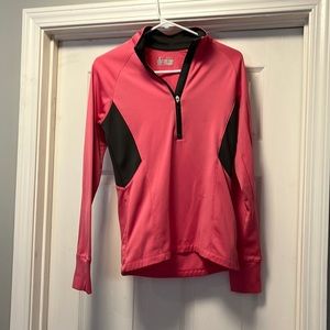 Small, Under Armour quarter zip with thumb holes